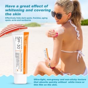 1PCS Facial Body Sunscreen Cream SPF Ultraviolet Oil Control Care Sunblock Waterproof Anti Oxidant UV Sun 7 Beauty-Health Facial Body Sunscreen Cream
