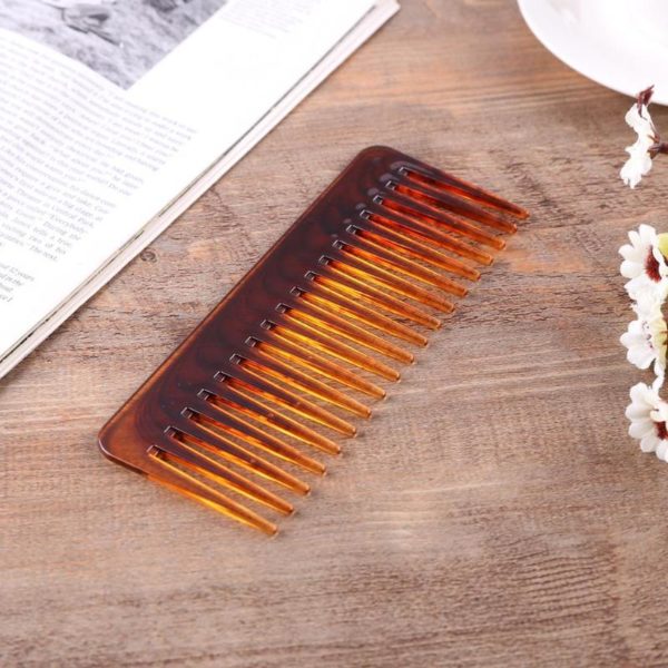 1pcs set Wide Hair Comb Wide Tooth Comb Brown Plastic Large tangle hair brush stylist care 4 Beauty-Health Wide Hair Comb Wide Tooth Comb Brown Plastic super 2020