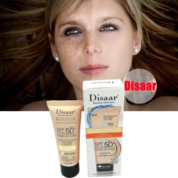 Disaar Facial Body Sunscreen Whitening Cream Sunblock Skin Protective Cream Anti Aging Oil control Moisturizing SPF 1 Beauty-Health Disaar Facial Body Sunscreen Whitening Cream