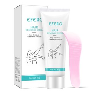 EFERO 40g Natural Hair Removal Cream Depilatory Cream Painless Effective Body Leg Hair Remover Hair Cream Beauty-Health Mega Shop