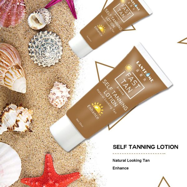 body Self tanning Lotion Facial Sunless Self Tanner Body Day Tanning Cream Natural Bronzer Sunscreen 2 Beauty-Health Body Self-tanning Lotion Facial Sunless