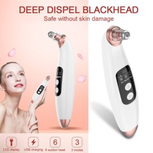 New Arrival Smart WIFI Visual Blackhead Remover Vacuum Suction Pore Cleaner Built in 20X 5 0MP 1 Beauty-Health Smart WIFI Visual Blackhead Remover