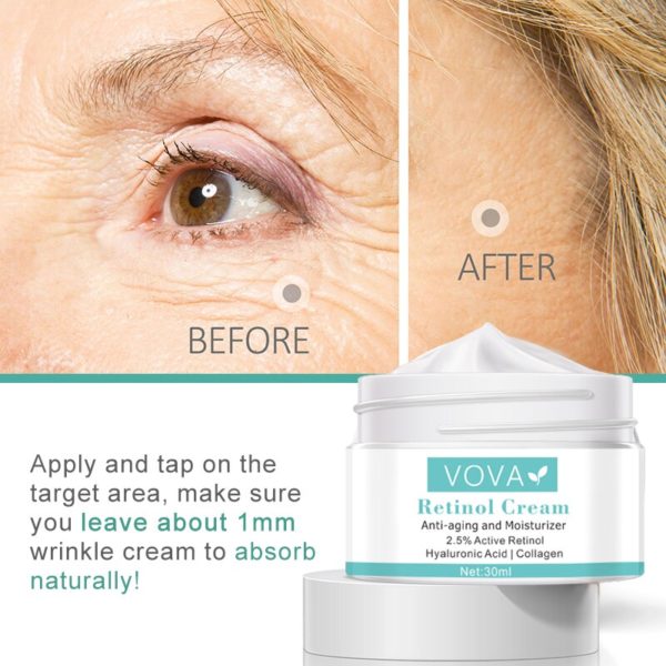 Retinol Face Cream Eye Cream Serum Set Lifting Anti Aging Anti Eye Bags Remove Wrinkles Moisturizer 4 Beauty-Health Retinol Face Cream Eye Cream Serum