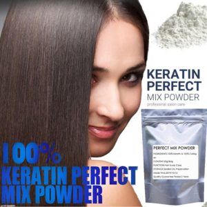 100 Collagen and 100 Keratin Perfect Mix Powder Natural Hair Scalp Care Vitamins Treatment BCCA for 1 Beauty-Health Natural Hair Scalp Care Vitamins