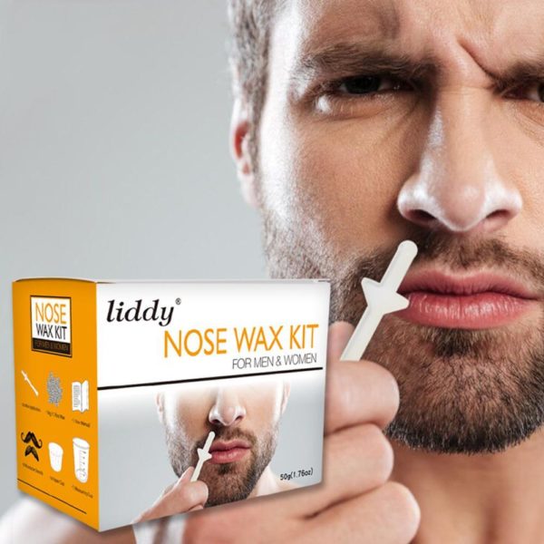 2020 Hair Removal Nose Wax Kit Nose Hair Wax Removal Cosmetic Tool Nose Hair Trimmer Men Beauty-Health Portable Nose Hair Removal