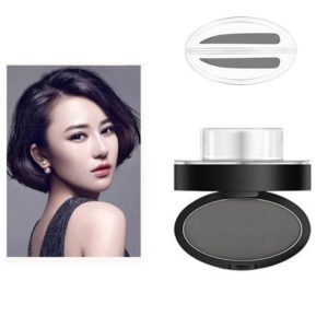 New 3 Seconds Quick Makeup Brow Eyebrow Powder Stamp Waterproof Powder Palette for Perfect Eyebrows Eye 3 Beauty-Health Brow Eyebrow Powder Stamp