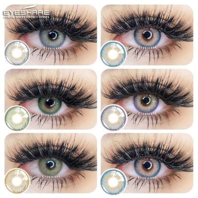 EYESHARE Colored Contact Lenses SIAM Series Color Contact Lenses For Eyes Beauty Contacted Lenses Eye Cosmetic Beauty-Health Products