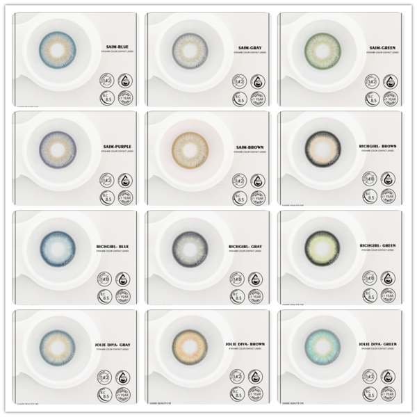 EYESHARE Colored Contact Lenses SIAM Series Color Contact Lenses For Eyes Beauty Contacted Lenses Eye Cosmetic Beauty-Health EYESHARE Colored Contact Lenses SIAM Series Color Contact Lenses For Eyes Beauty Contacted Lenses Eye Cosmetic Color Lens Eyes